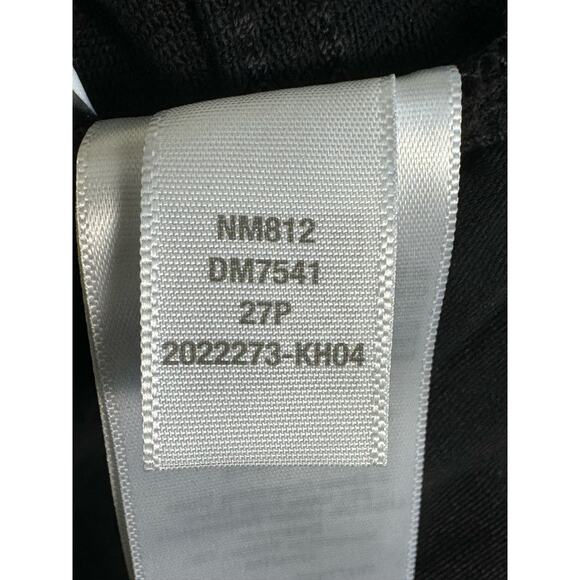 NWOT Madewell Mid-Rise Kick Out Crop Jeans in Black Rinse Wash Size 27P - Picture 10 of 13